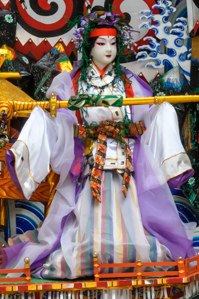 櫛田神社・飾り山笠表の写真