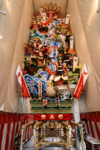 天神一丁目・飾り山笠見送りの写真