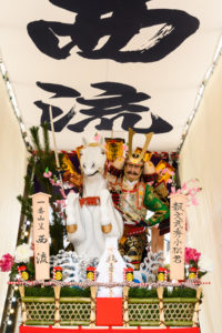 西流・舁き山笠の写真