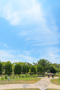 海中の空の写真