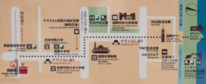 サザエさん案内板