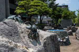 サザエさん発案の地記念碑
