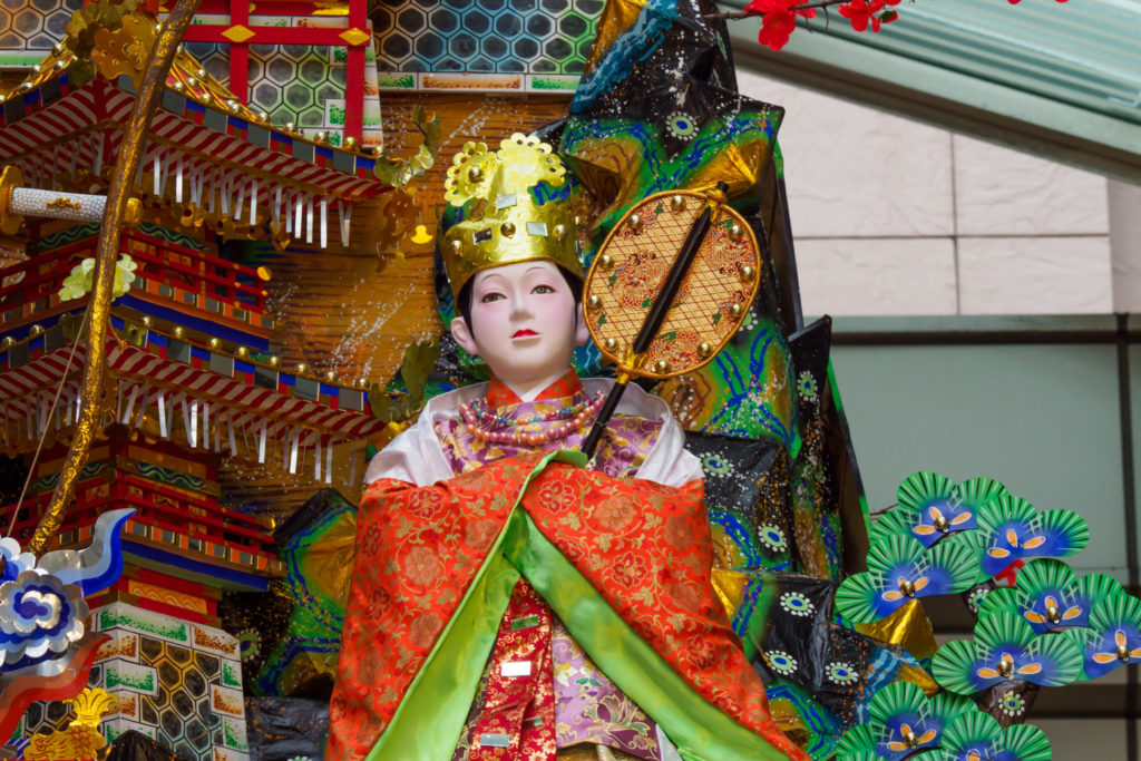 博多リバレイン・飾り山笠の写真