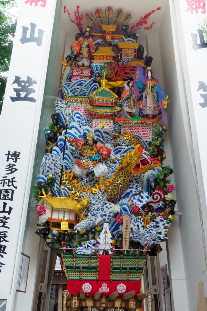 櫛田神社・飾り山笠の写真