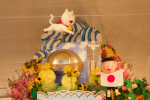 新天町・飾り山笠の写真