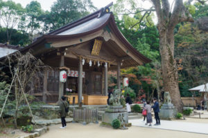 竈門神社の写真