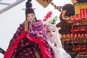 博多祇園山笠・キャナルシティ博多の飾り山笠の写真