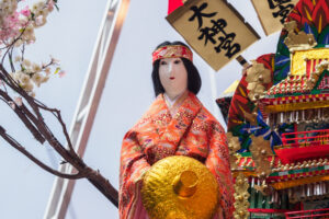 博多祇園山笠・キャナルシティ博多の飾り山笠の写真