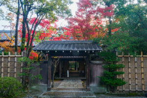 友泉亭公園の紅葉の写真