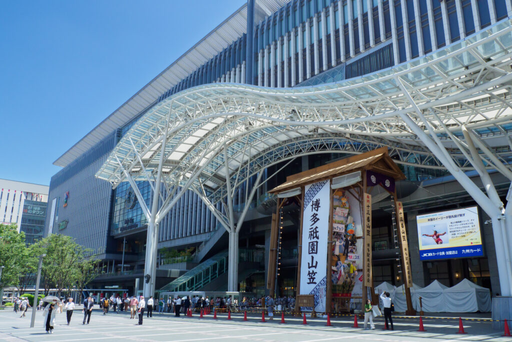 博多祇園山笠・博多駅商店連合会の山笠の写真