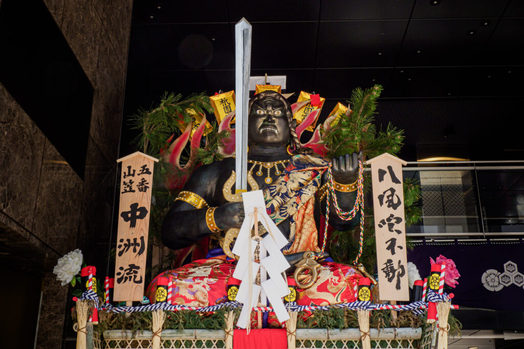 博多祇園山笠・中洲流の山笠の写真
