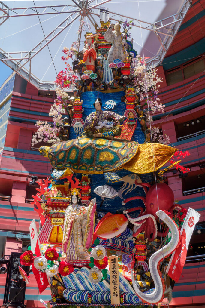 博多祇園山笠・キャナルシティ博多の山笠の写真