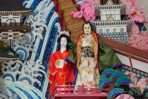 博多祇園山笠・櫛田神社の山笠の写真