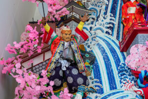 博多祇園山笠・櫛田神社の山笠の写真