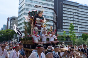 博多祇園山笠・集団山見せ 恵比須流の写真