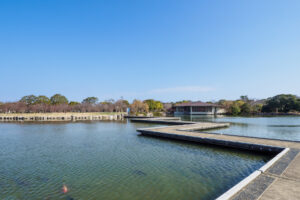 海の中道海浜公園の園内風景の写真