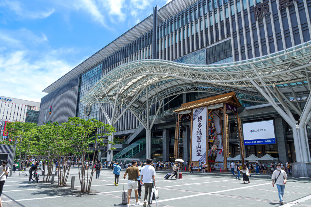 博多駅商店連合会の山笠の写真