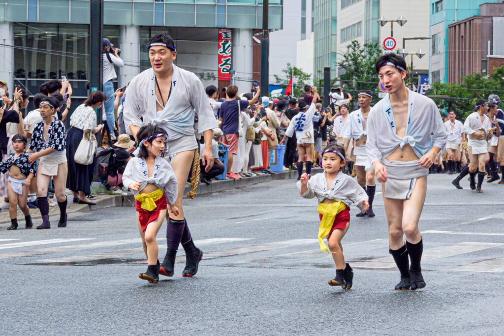 集団山見せ・恵比須流の写真