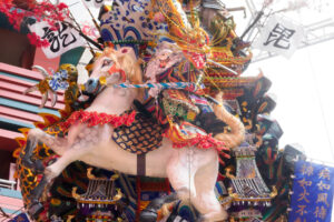 キャナルシティ博多の山笠の写真
