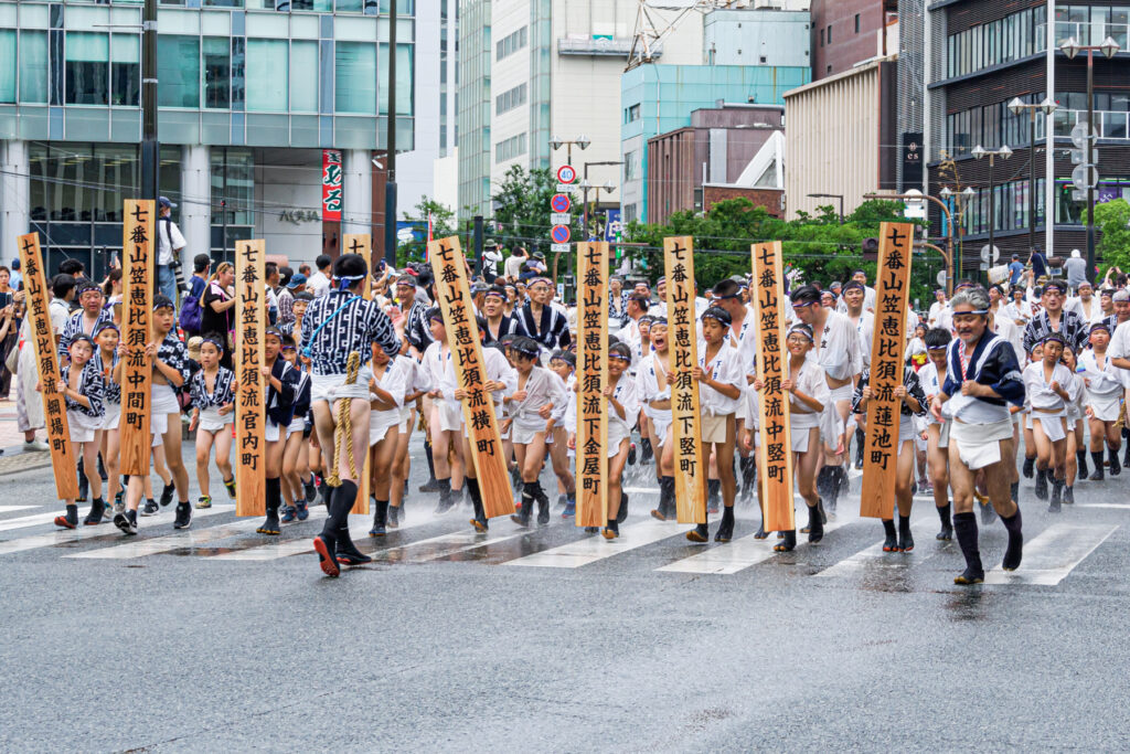 集団山見せ・恵比須流の写真