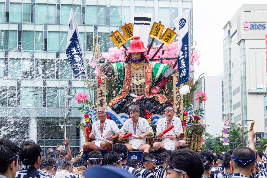 集団山見せ・土居流の写真