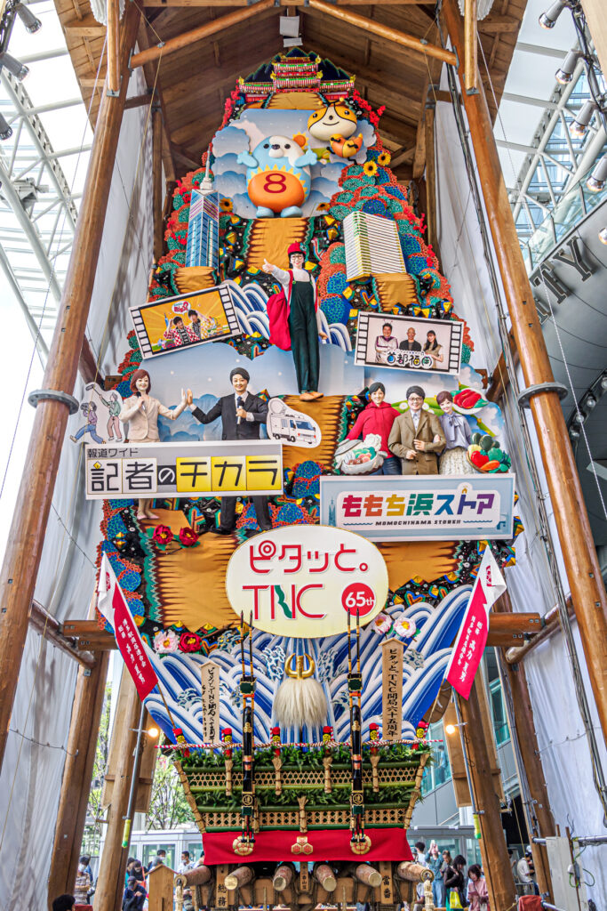 博多駅商店連合会の山笠の写真