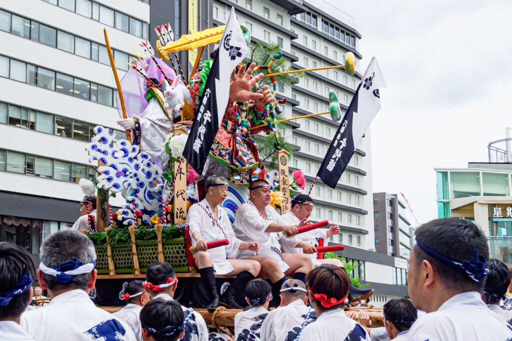 集団山見せ・千代流の写真