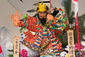 千代流の山笠の写真