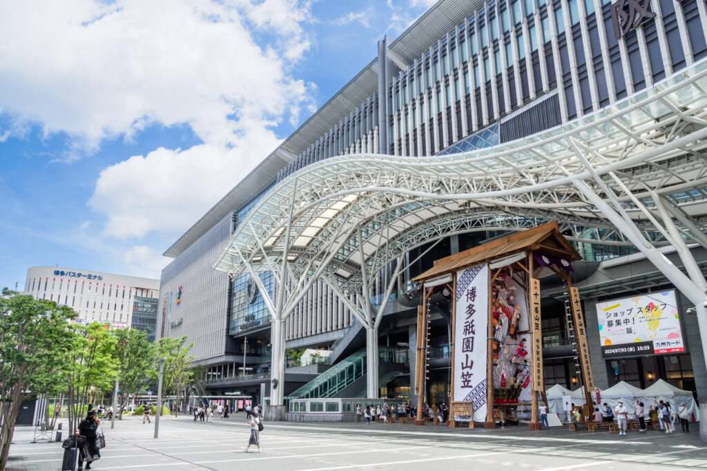 博多駅商店連合会の山笠の写真