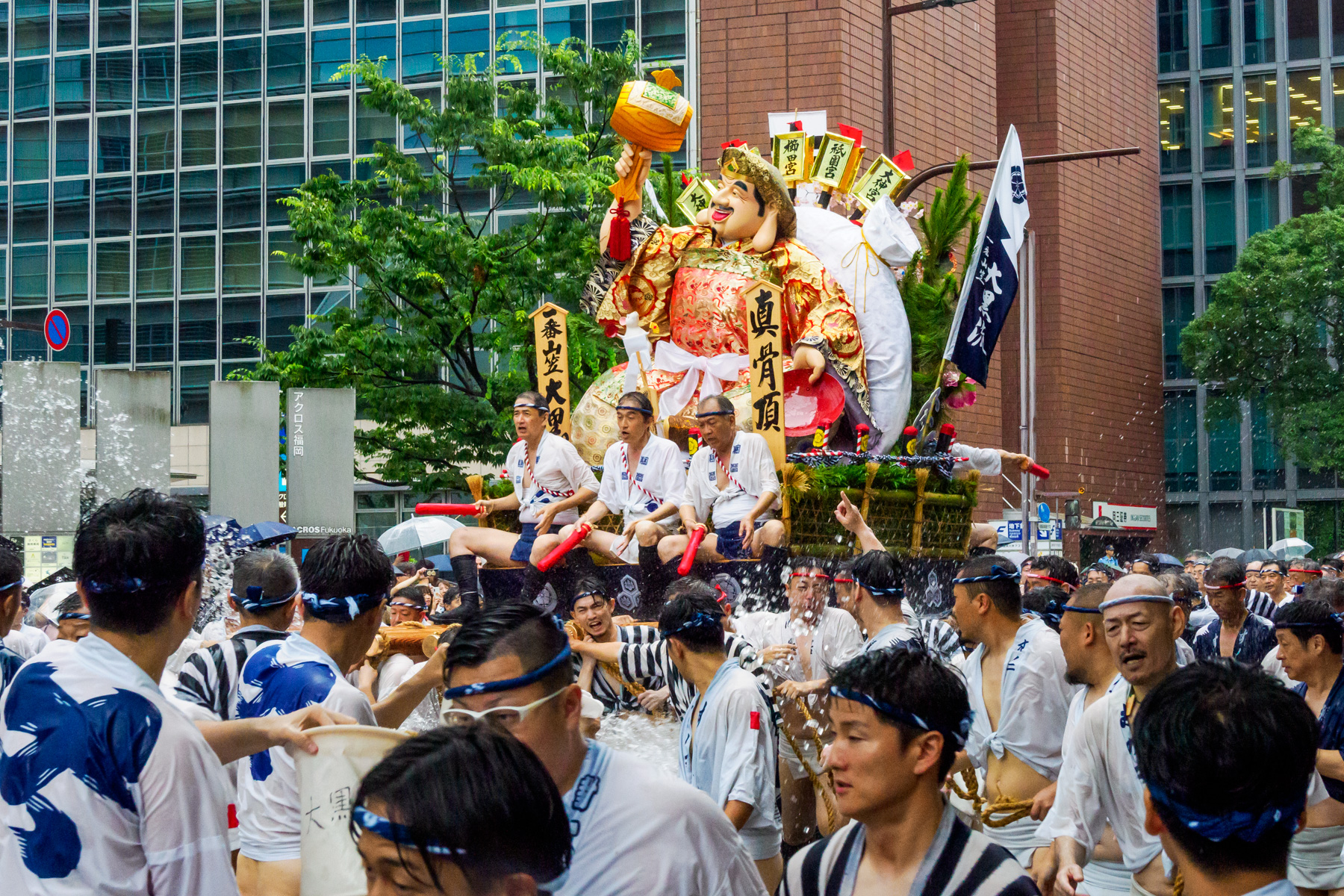 集団山見せ 大黒流（博多祇園山笠 2024年） | 花の時間｜写真集